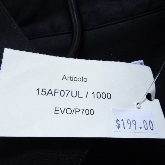 Naracamicie Black & Green Zipper Top Medium Long Sleeve - Picture 8 of 10